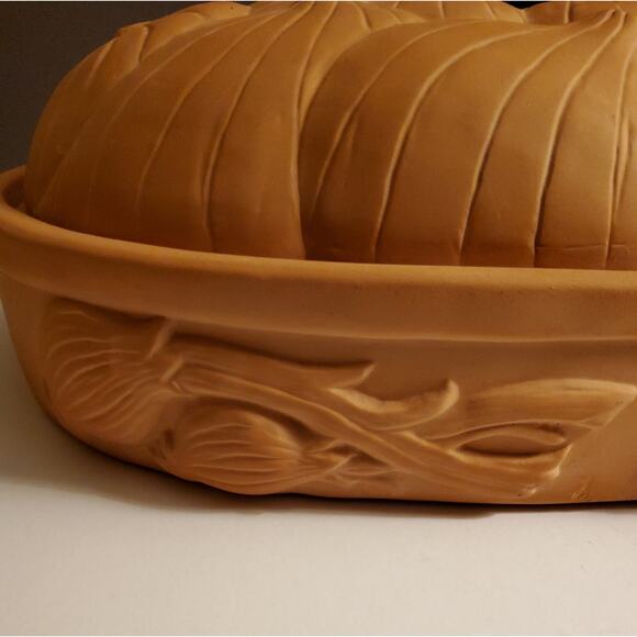 Terracotta Clay Baking Dish by Boston Warehouse Trading Corp. - Picture 5 of 6